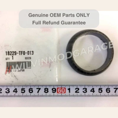 Genuine OEM Exhaust Gasket Flex 18229-TF0-013 Fits 11-16 Honda CR-Z Made in JPN - Imagem 1 de 4