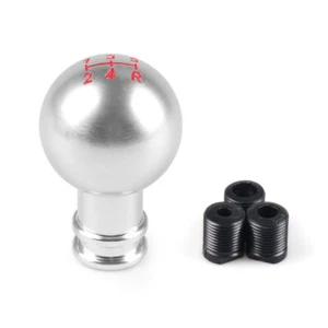 78mm Universal Car 5 Speed Manual/Automatic Gear Shift Knob Lever M8 M10 M12 - Picture 1 of 6