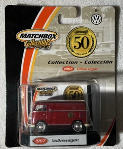 Matchbox Collectible 50th Anniversary Collection 1967 Volkswagen Bus #1 New 2001 - Picture 1 of 7