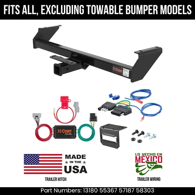 适用于 2000 丰田坦德拉拖车挂带 5 针接线 Excl 可牵引 bmpr Curt 6K — 第 1/4 张图片