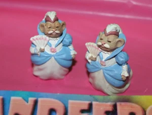 Juego de 2 estatuillas Hallmark Keepsake Merry Miniatures The Mother In Law 1994 - Imagen 1 de 2