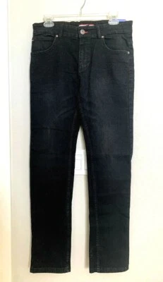 Pantalones de mezclilla Tommy Hilfiger elásticos rebeldes para niños talla 18 Foto 1 de 4