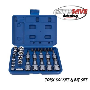 BlueSpot - 29 PCE Torx Socket & Bit Set (T10-T55) (E4-E20) - Picture 1 of 1