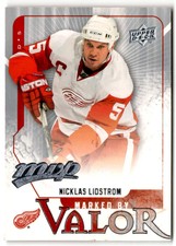 2008 Upper Deck MVP #MV8 Nicklas Lidstrom Marked by Valor