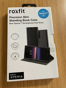 Sony Xperia 5 Roxfit Genuine Precision Slim Standing Official Book Case - Picture 1 of 4