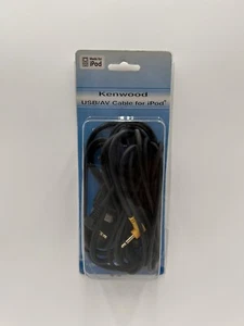 New KENWOOD KNWUSBAV2 USB/AV Cable for iPod - Picture 1 of 2