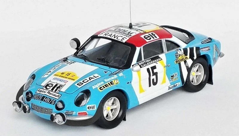 Alpine A110 Renault East African Safari 1974 Therier-Laverne 1:43 TROFEU RRKE11 - Immagine 1 di 1