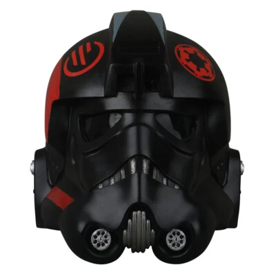Star Wars Battlefront II Inferno Squad Helmet Halloween Full Head Mask PVC Props - Image 1 of 4