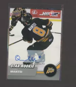 2021-22 Upper Deck CHL Autographs #370 Quinn Mantei - Foto 1 di 1
