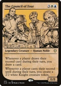 1x The Council of Four - Showcase NM Eng MTG - Commander Legends Baldur's Gate - Bild 1 von 1