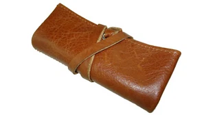 Luxury Leather Travel Watch Case Roll Jewellery Storage Organiser 14 SOLD UK - Picture 1 of 12