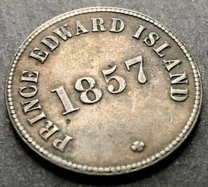 Ficha de autogobierno y libre comercio de la Isla del Príncipe Eduardo de 1857 no. 68 - Imagen 1 de 10