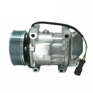 Compresor de aire acondicionado 32008562 para manipulador telescópico CB 540-140 540 - Imagen 1 de 5