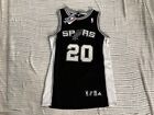 Adidas San Antonio Spurs Manu Ginobli Jersey Never Worn W/Tag Black