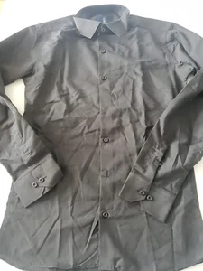 Us Polo Assn Long Sleeve Slim fit Shirt Black Size S - Picture 1 of 6