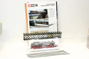 BRAWA 1200 Spur N Fachwerkbrücke Messing fertig montiert, Rarität !!! - Bild 1 von 10