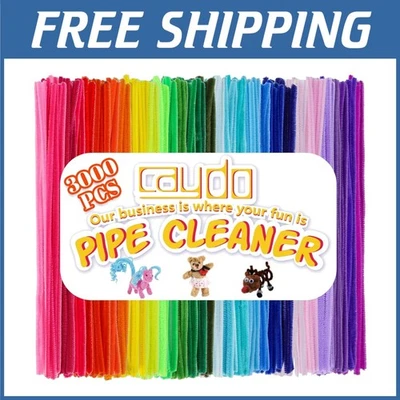 3000 Chenille Stems & Wiggle Eyes Craft Kit - Image 1 of 4