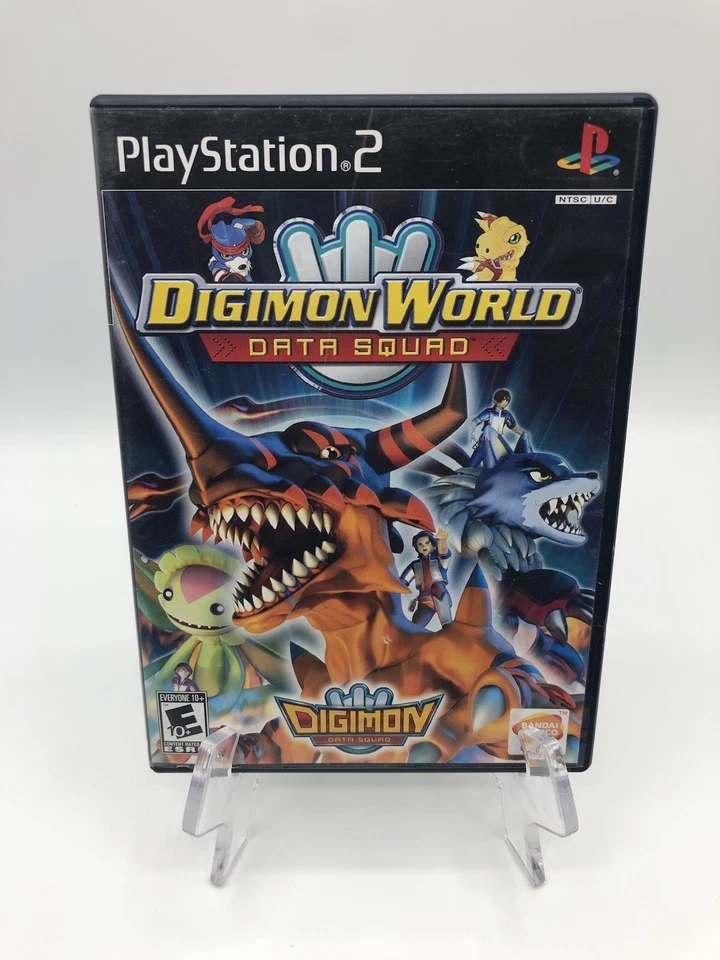 Digimon World: Data Squad (Sony PlayStation 2, 2007) PS2 CIB Complete w/ Manual - Image 1 of 4