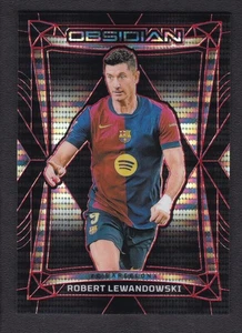 2024-25 ROBERT LEWANDOWSKI 10/44 PANINI OBSIDIAN - Picture 1 of 2