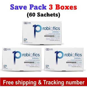 3x 10 Probiotics Instant Dietary Supplement Body Balance CEO Factory Brand - Picture 1 of 10