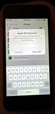 Apple iPhone 5s 16 GB Black (T-Mobile) A1533 Good Used  10.2.1 IOS ISSUE!! - Image 1 of 3