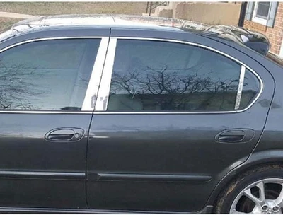 6 piezas. Borde de poste de pilar FX de lujo para Nissan Máxima 2000-2003 4 puertas Foto 1 de 4