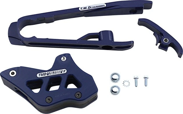 Kit TM Designworks Factory Edition 2 corrente slide-n-glide azul escuro #DCK-KT4-BL2 - Imagem 1 de 1