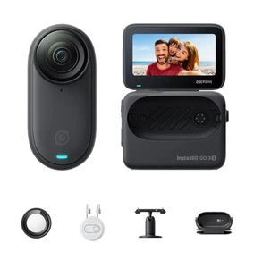 Insta360 GO 3S Midnight Black (128GB) 4K Video Small & Lightweight Action Camera - Picture 1 of 12