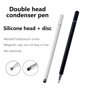 Smooth Writing Drawing Capacitive Pen for Smartphones Tablet Laptop - Photo 1 sur 10