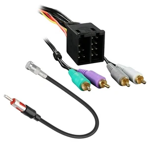 Arnés RCA de retención de amplificador MBZ AVW14A para Mercedes-Benz 1994-2002 selecto - Imagen 1 de 3