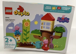 Lego Duplo 10431 Peppa Pig jardín y casa del árbol preescolar primer juguete de construcción 2024 - Imagen 1 de 6