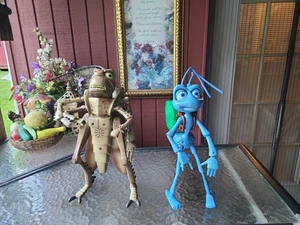 A Bug’s Life Flick und Hopper interaktive sprechende Figuren Lot. (ungetestet) - Bild 1 von 10