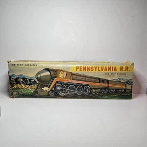 Pennsylvania R.R. 3140/Tren litográfico a batería con caja/juguetes modernos/JAPÓN - Imagen 1 de 21