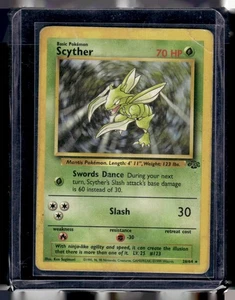 Pokémon TCG Scyther Jungle Set 26/64 Rare Regular - Picture 1 of 2