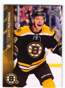 Tarjeta de David Pastrnak 2015 Boston Bruins - Imagen 1 de 2
