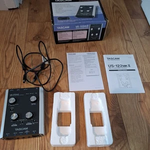 Tascam US-122 MKII USB 2.0 Audio MIDI Interface w/USB Boxed working - Picture 1 of 7