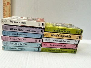 Lot of 11 Moby Books Illustrated Classic Editions Vintage Mini Paperback Books - Imagen 1 de 5