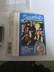 Smokie Roy Chubby Brown Living Next Door To Alice 3 track UK cassingle - Picture 1 of 5