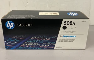 Cartucho de impresión de tóner negro original HP 508A CF360A OEM LJ Ent M552 M553 - Imagen 1 de 4