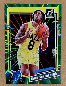 2023-24 Donruss #214 Brice Sensabaugh Green Laser Holo Rookie Card - Picture 1 of 2