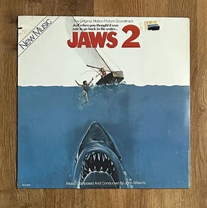 SEALED Jaws 2 Original Motion Picture movie Soundtrack vinyl LP John Williams - Picture 1 of 5