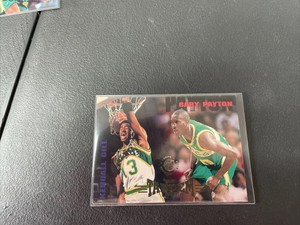 1994-95 Topps Stadium Club #326  Backcourt Tandem Kendall Gill/Gary Payton 0082T