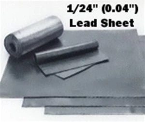 Lead Sheeting 1/24"x2'x4' X-ray Insulation, Soundproofing, Roof Flashing  - Picture 1 of 2