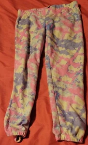 "SO" Girls size XXS (4-5) tie-dye fleece pajama pants/leggings - Picture 1 of 2