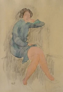 Auguste Rodin: Schöne Frau Sitzfläche, Gravur Unterzeichnet, 1949 - Bild 1 von 11
