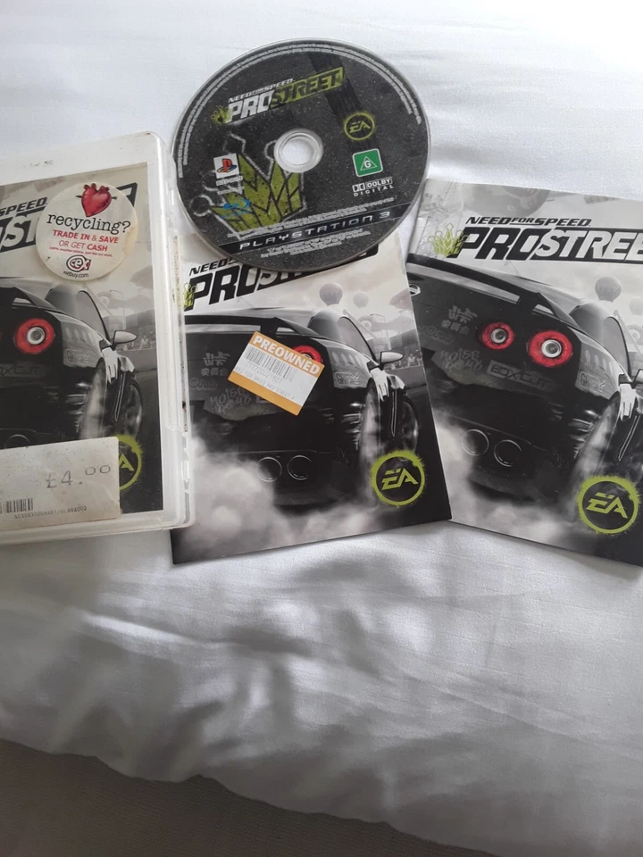 Need for Speed Prostreet PS3 Video Game PlayStation 3 With Manual Region 3 VGC - Image 1 of 1