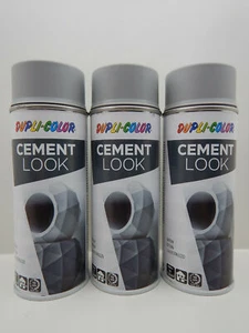 3X DUPLI COLOR ASSUAN LIGHT ZEMENT LOOK CEMENT BETON BETONOPTIK LACK 400ml - Bild 1 von 4