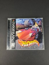 Hot Wheels Turbo Racing Sony PlayStation 1 PS1 Black Label Complete Game TESTED