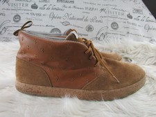 Men's Clarks Tanner Surf Taupe Suede Chukka Ankle Boots Size 12 M