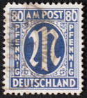 Alliierte Besetzung, Amerikanische & Britische Zone Plattenfehler Nr. 34 I gest.